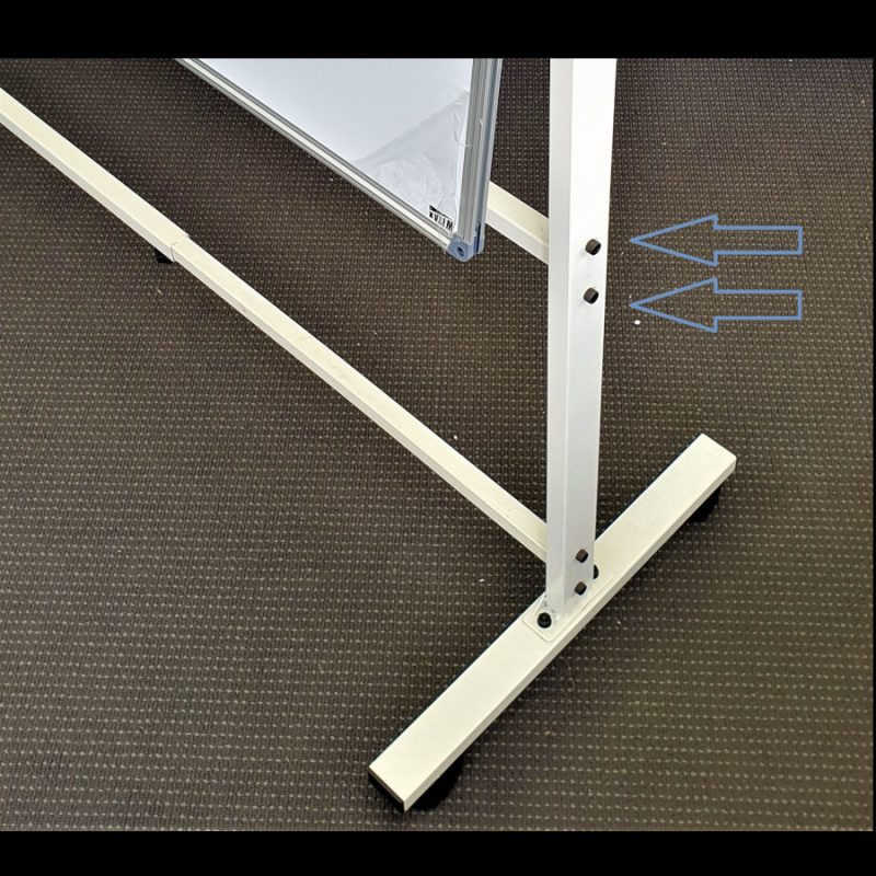 Mobile stands - for double-sided boards