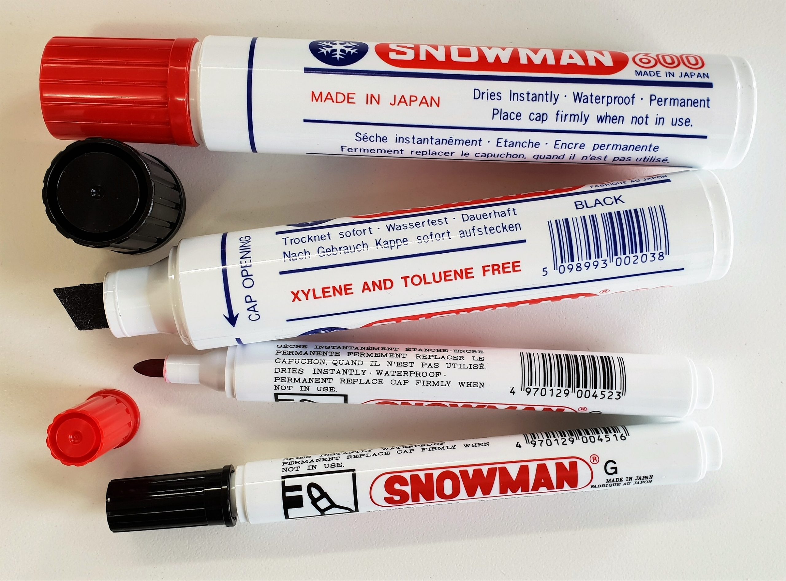 SNOWMAN Jumbo permanent markers - broad tip - Alex Distributors NZ Ltd