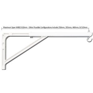 Extending Wall Brackets - for projection screens