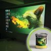 Smarter Surfaces projector wall - simple and economical screens, anywhere,any size