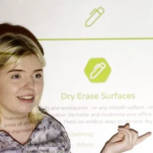 Smart projector paint pro for business presentations