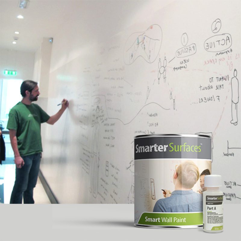 Smart Whiteboard Paint – White