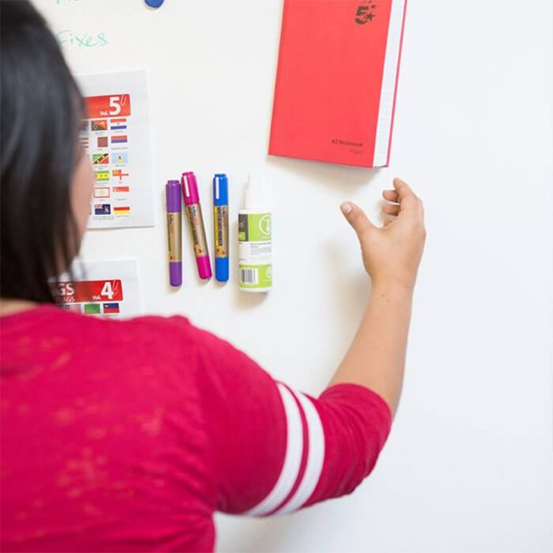 Smart magnetic plaster used in office