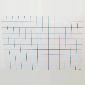 Magnetic whiteboard grid sheet 50 x 70cm