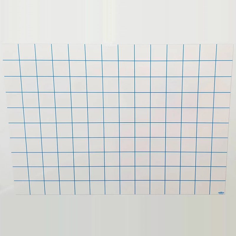 Magnetic whiteboard grid sheet 50 x 70cm