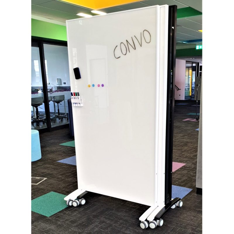 CONVO™ mobile divider whiteboards