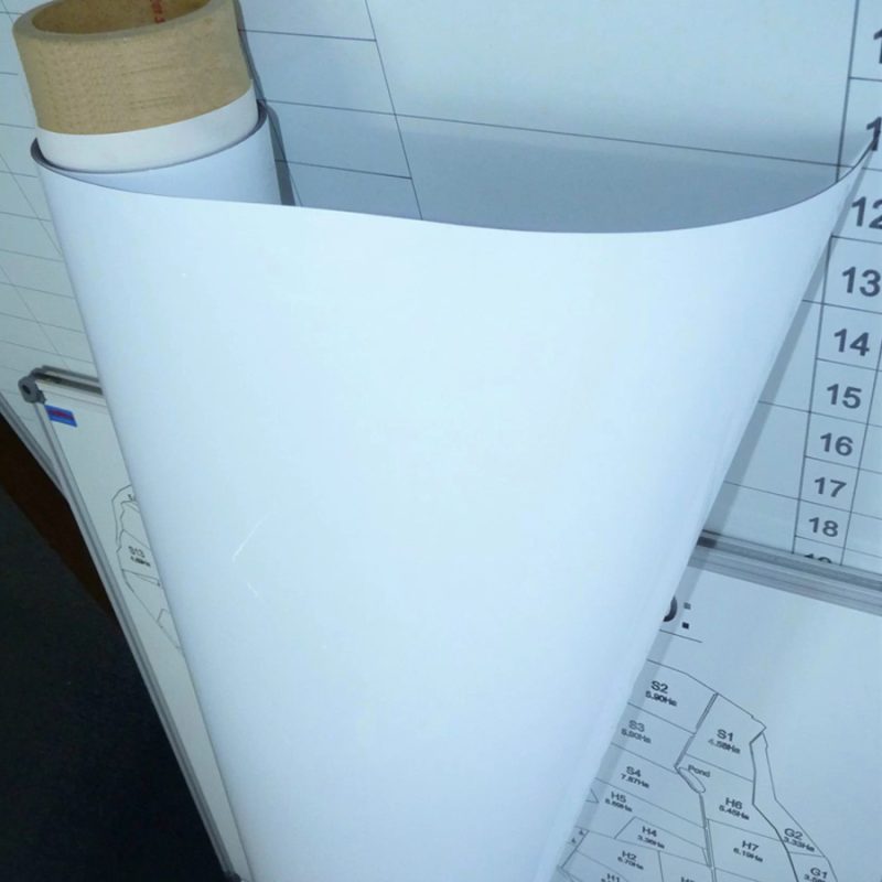 1m roll magnetic whiteboard vinyl