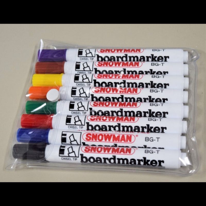 SNOWMAN Whiteboard markers