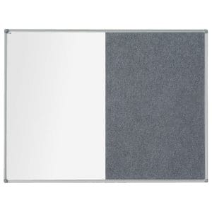 Combination Whiteboard/Pinboards