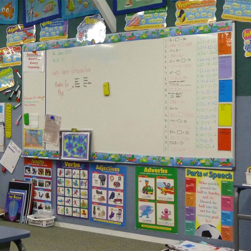 Prowite porcelain enamel whiteboards for education