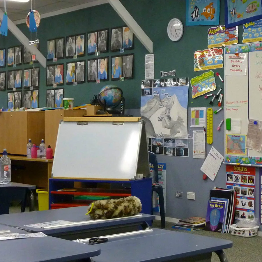 Prowite porcelain enamel whiteboards in classrooms