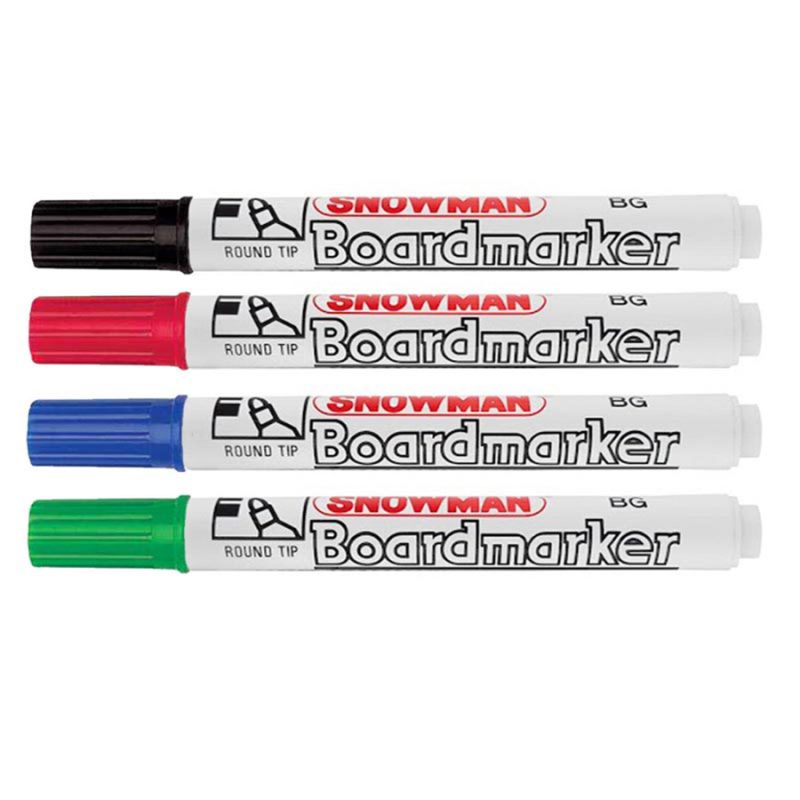 SNOWMAN Whiteboard markers - alcohol-based